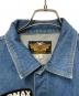 中古・古着 HARLEY-DAVIDSON (ハーレーダビッドソン) デニムジャケット インディゴ サイズ:L：12000円