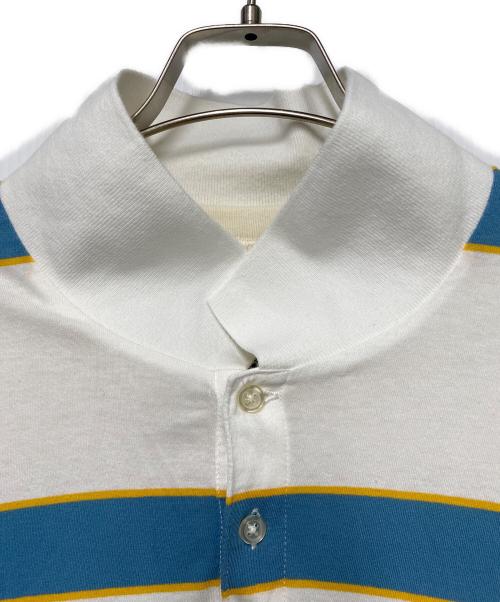 SUPREME（シュプリーム）SUPREME (シュプリーム) Dickies (ディッキーズ) Supreme×	Dickies　サーマル&ポロ ホワイト×ブルー サイズ:Lの古着・服飾アイテム