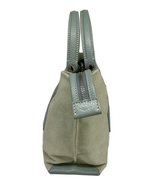 IACUCCI（イアクッチ）IACUCCI (イアクッチ) ショルダートートバッグ 黄緑の古着・服飾アイテム