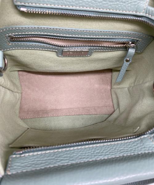 IACUCCI（イアクッチ）IACUCCI (イアクッチ) ショルダートートバッグ 黄緑の古着・服飾アイテム