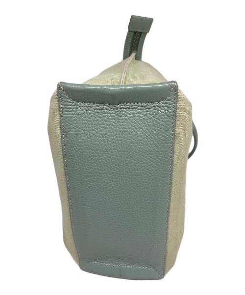 IACUCCI（イアクッチ）IACUCCI (イアクッチ) ショルダートートバッグ 黄緑の古着・服飾アイテム