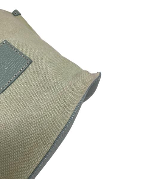 IACUCCI（イアクッチ）IACUCCI (イアクッチ) ショルダートートバッグ 黄緑の古着・服飾アイテム