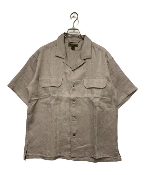 NIGEL CABOURN（ナイジェルケーボン）NIGEL CABOURN (ナイジェルケーボン) NIGEL CABOURN　オープンカラーシャツ ベージュ サイズ:SIZE 46の古着・服飾アイテム