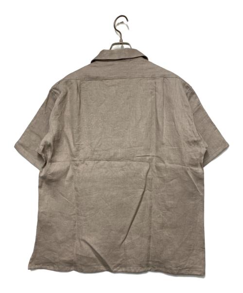 NIGEL CABOURN（ナイジェルケーボン）NIGEL CABOURN (ナイジェルケーボン) NIGEL CABOURN　オープンカラーシャツ ベージュ サイズ:SIZE 46の古着・服飾アイテム