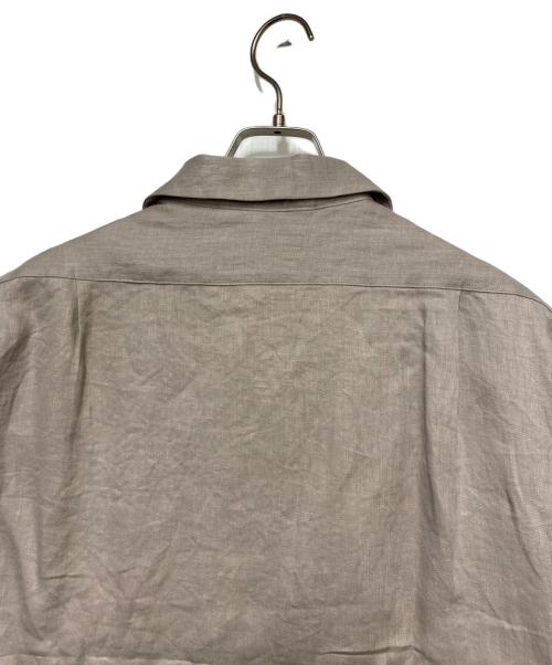 NIGEL CABOURN（ナイジェルケーボン）NIGEL CABOURN (ナイジェルケーボン) NIGEL CABOURN　オープンカラーシャツ ベージュ サイズ:SIZE 46の古着・服飾アイテム