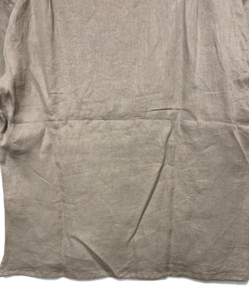 NIGEL CABOURN（ナイジェルケーボン）NIGEL CABOURN (ナイジェルケーボン) NIGEL CABOURN　オープンカラーシャツ ベージュ サイズ:SIZE 46の古着・服飾アイテム