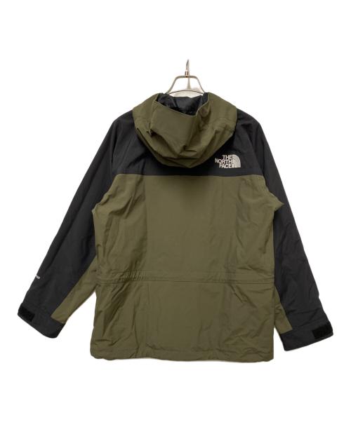 THE NORTH FACE（ザ ノース フェイス）THE NORTH FACE (ザ ノース フェイス) マウンテンライトジャケット カーキ×ブラック サイズ:Sの古着・服飾アイテム