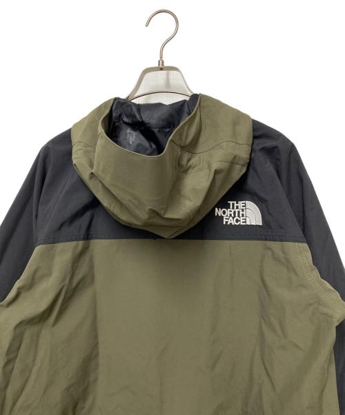 THE NORTH FACE（ザ ノース フェイス）THE NORTH FACE (ザ ノース フェイス) マウンテンライトジャケット カーキ×ブラック サイズ:Sの古着・服飾アイテム