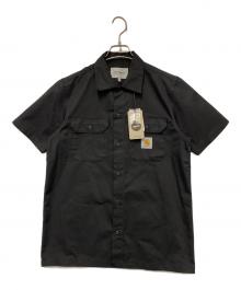 Carhartt WIP（カーハート ワークインプログレス）の古着「ワークシャツ」｜ブラック