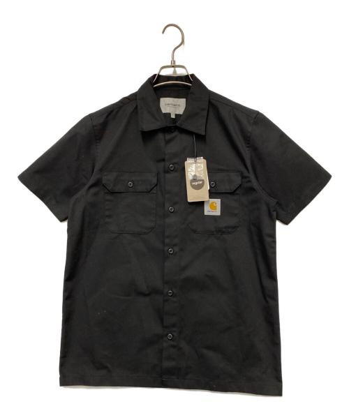 Carhartt WIP（カーハート ワークインプログレス）CARHARTT WIP (カーハート ワークインプログレス) ワークシャツ ブラック サイズ:S 未使用品の古着・服飾アイテム