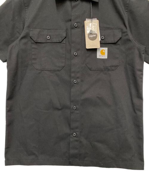 Carhartt WIP（カーハート ワークインプログレス）CARHARTT WIP (カーハート ワークインプログレス) ワークシャツ ブラック サイズ:S 未使用品の古着・服飾アイテム