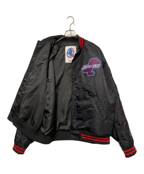 SANTA CRUZ（サンタクルーズ）SANTA CRUZ (サンタクルーズ) スタジャン ブラック×レッド サイズ:Lの古着・服飾アイテム