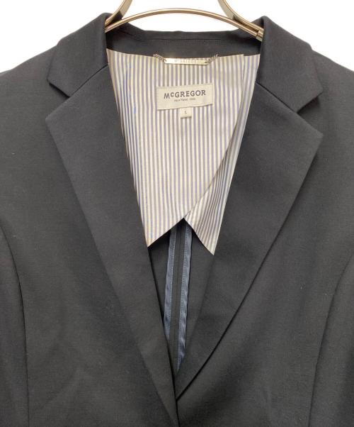 McGREGOR（マックレガー）McGREGOR (マクレガー) テーラードジャケット ブラック サイズ:Lの古着・服飾アイテム