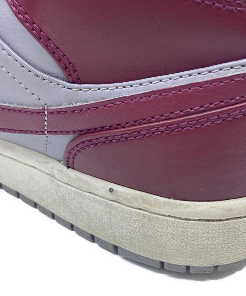 NIKE（ナイキ）NIKE (ナイキ) ハイカットスニーカー グレー×レッド サイズ:27.5㎝の古着・服飾アイテム