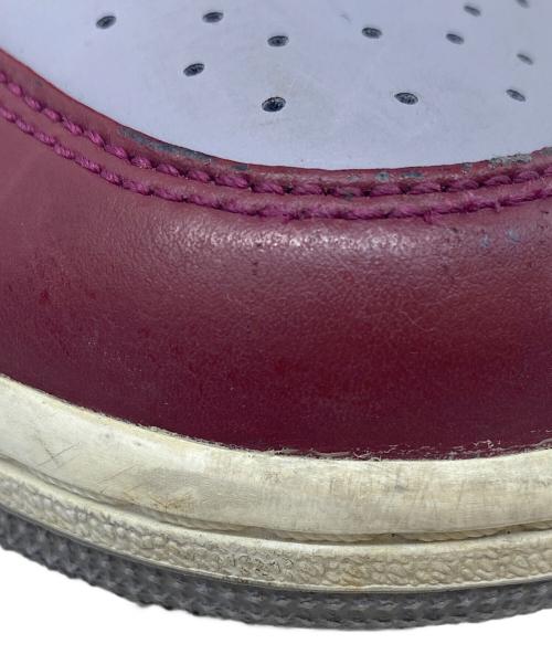 NIKE（ナイキ）NIKE (ナイキ) ハイカットスニーカー グレー×レッド サイズ:27.5㎝の古着・服飾アイテム