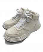 MIHARA YASUHIROミハラヤスヒロ）の古着「ハイカットスニーカー」｜ホワイト