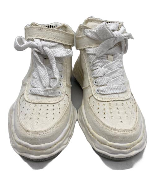 MIHARA YASUHIRO（ミハラヤスヒロ）MIHARA YASUHIRO (ミハラヤスヒロ) ハイカットスニーカー ホワイト サイズ:44の古着・服飾アイテム
