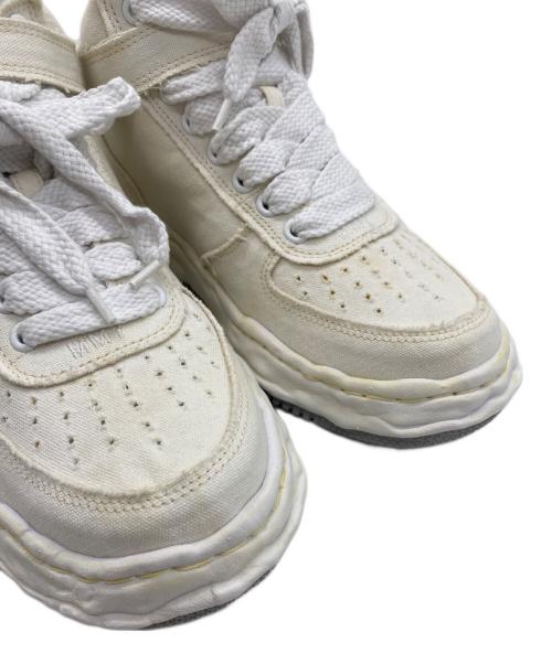 MIHARA YASUHIRO（ミハラヤスヒロ）MIHARA YASUHIRO (ミハラヤスヒロ) ハイカットスニーカー ホワイト サイズ:44の古着・服飾アイテム