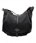 BURBERRY BLUE LABELバーバリーロンドンブルーレーベル）の古着「ワンショルダーバッグ」｜ブラック