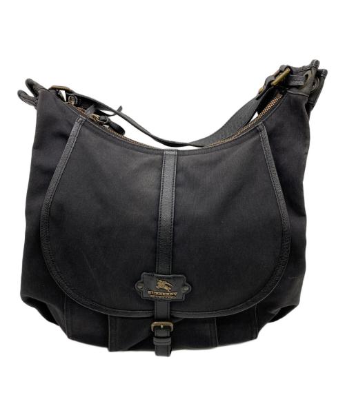 BURBERRY BLUE LABEL（バーバリーロンドンブルーレーベル）BURBERRY BLUE LABEL (バーバリーロンドンブルーレーベル) ワンショルダーバッグ ブラックの古着・服飾アイテム