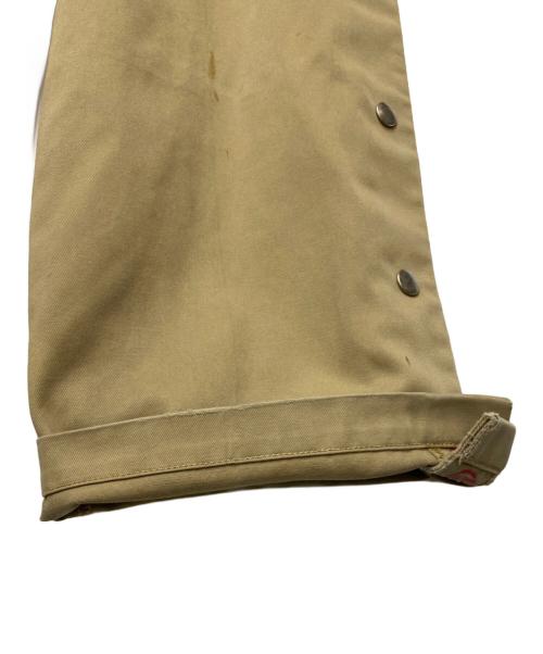 MYne MIHARA YASUHIRO（マイン ミハラヤスヒロ）MYne MIHARA YASUHIRO (マイン ミハラヤスヒロ) Dickies (ディッキーズ) サイドスナップワークパンツ ベージュ サイズ:Sの古着・服飾アイテム