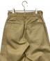中古・古着 MYne MIHARA YASUHIRO (マイン ミハラヤスヒロ) Dickies (ディッキーズ) サイドスナップワークパンツ ベージュ サイズ:S：7000円