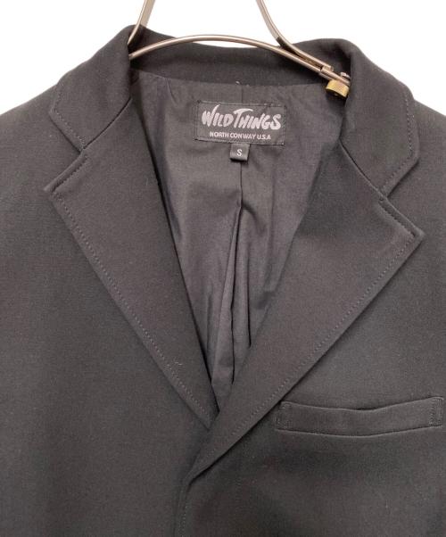 WILD THINGS（ワイルドシングス）WILD THINGS (ワイルドシングス) テーラードジャケット ブラック サイズ:Sの古着・服飾アイテム