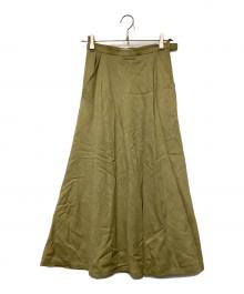 Christian Dior PRET-A-PORTER（クリスチャンディオールプレタポルテ）の古着「スカート」｜グリーン