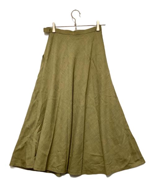 Christian Dior PRET-A-PORTER（クリスチャンディオールプレタポルテ）Christian Dior PRET-A-PORTER (クリスチャンディオールプレタポルテ) スカート グリーン サイズ:Mの古着・服飾アイテム