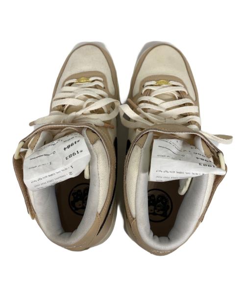 NIKE（ナイキ）NIKE (ナイキ) ハイカットスニーカー ホワイト×ベージュ サイズ:27.5の古着・服飾アイテム