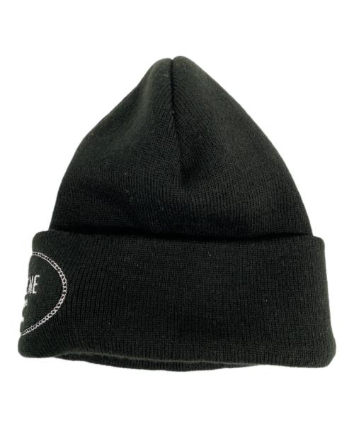 SUPREME（シュプリーム）Supreme (シュプリーム) Crest Beanie ブラックの古着・服飾アイテム