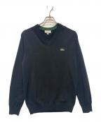 LACOSTEラコステ）の古着「厚手ニット」｜ブラック