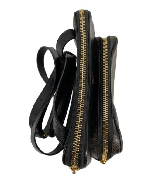 CELINE（セリーヌ）CELINE (セリーヌ) ショルダーバッグ ブラック×ブラウンの古着・服飾アイテム