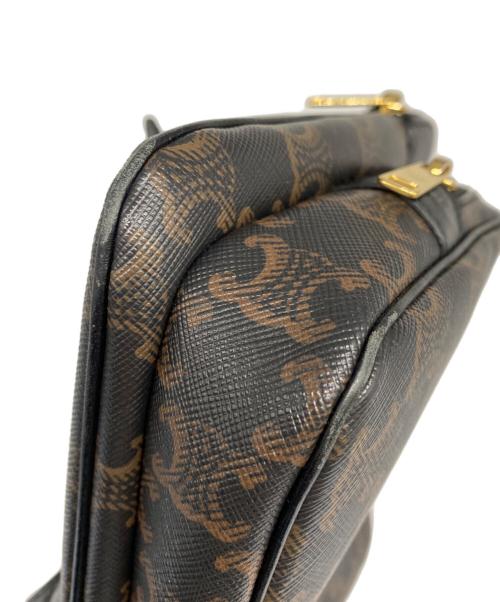 CELINE（セリーヌ）CELINE (セリーヌ) ショルダーバッグ ブラック×ブラウンの古着・服飾アイテム