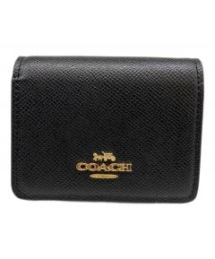 中古・古着通販】COACH (コーチ) がま口財布 ブラック｜ブランド・古着