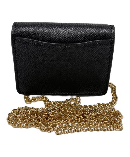 COACH（コーチ）COACH (コーチ) ミニウォレットショルダーバッグ ブラックの古着・服飾アイテム