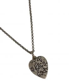 GUCCI（グッチ）の古着「ハートネックレス」｜シルバー