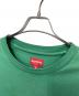 中古・古着 Supreme (シュプリーム) Tシャツ　22SS・Applique Arc S/S グリーン サイズ:M：8000円
