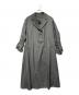 PAGEBOY（ページボーイ）の古着「PAGEBOY　トレンチコート」｜グレー