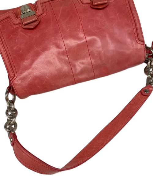 COACH（コーチ）COACH (コーチ) ショルダーバッグ ピンクの古着・服飾アイテム