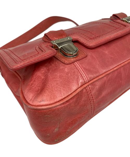 COACH（コーチ）COACH (コーチ) ショルダーバッグ ピンクの古着・服飾アイテム