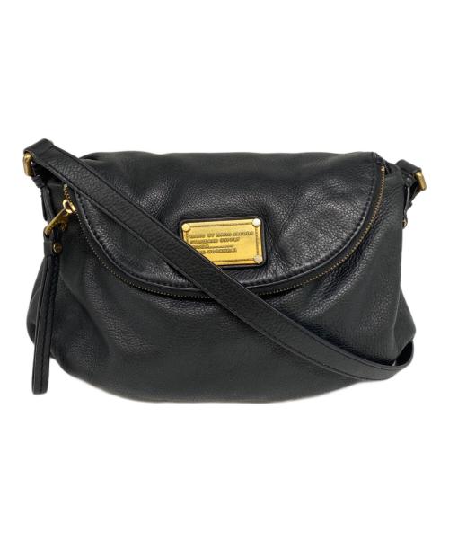 Marc by Marc Jacobs（マークバイマークジェイコブス）Marc by Marc Jacobs (マークバイマークジェイコブス) レザーショルダーバッグ ブラックの古着・服飾アイテム