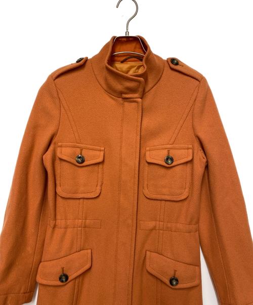 MaxMara（マックスマーラ）MaxMara (マックスマーラ) ロングコート オレンジ サイズ:38の古着・服飾アイテム