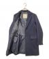 中古・古着 MACKINTOSH PHILOSOPHY (マッキントッシュ フィロソフィー) ウールコート ネイビー サイズ:38：10000円