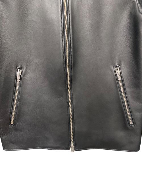 LIDnM（リドム）LIDnM (リドム) シングルライダースジャケット ブラック サイズ:Mの古着・服飾アイテム