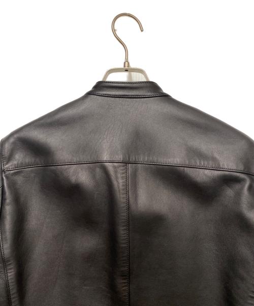 LIDnM（リドム）LIDnM (リドム) シングルライダースジャケット ブラック サイズ:Mの古着・服飾アイテム