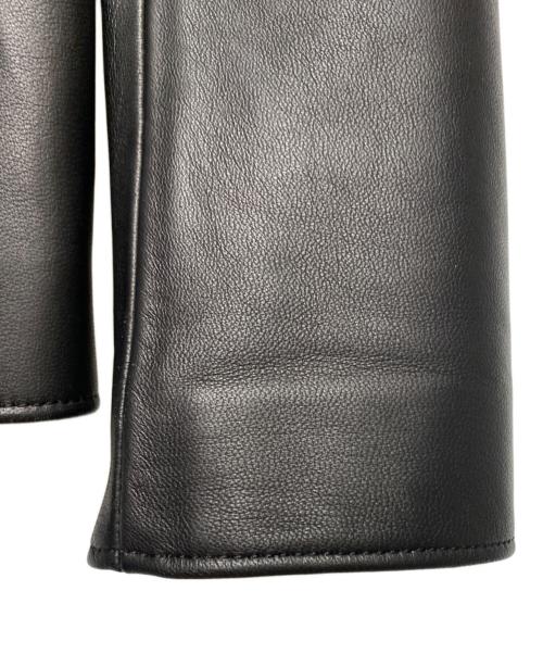 LIDnM（リドム）LIDnM (リドム) シングルライダースジャケット ブラック サイズ:Mの古着・服飾アイテム