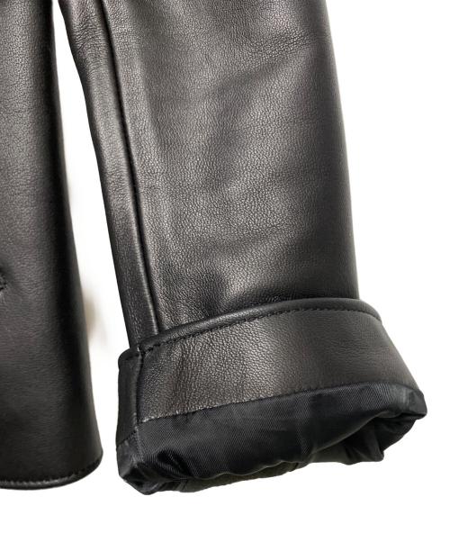 LIDnM（リドム）LIDnM (リドム) シングルライダースジャケット ブラック サイズ:Mの古着・服飾アイテム