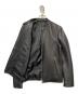 中古・古着 LIDnM (リドム) シングルライダースジャケット ブラック サイズ:M：7000円