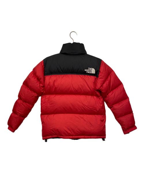 THE NORTH FACE（ザ ノース フェイス）THE NORTH FACE (ザ ノース フェイス) ダウンジャケット ブラック×レッド サイズ:Sの古着・服飾アイテム